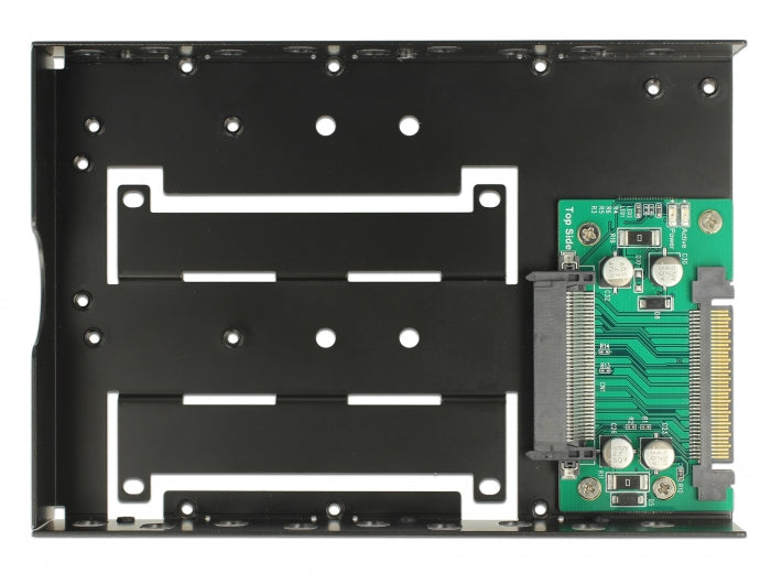Delock Konverter U.2 SFF-8639 zu U.2 SFF-8639 mit 3.5″ Rahmen