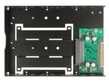 Delock Konverter U.2 SFF-8639 zu U.2 SFF-8639 mit 3.5″ Rahmen