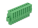 Delock Terminalblock Set für Hutschienen 10 Pin mit Schraubverriegelung