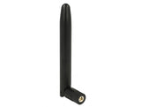 Delock LoRa 863 - 928 MHz Antenne SMA Stecker 0,5 dBi omnidirektional mit Kippgelenk schwarz