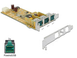 Delock PoweredUSB PCI Express x1 Karte > 3 x 12 V