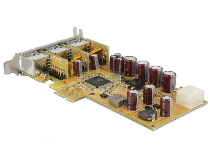 Delock PoweredUSB PCI Express x1 Karte > 1 x 24 V + 2 x 12 V