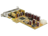 Delock PoweredUSB PCI Express x1 Karte > 1 x 24 V + 2 x 12 V