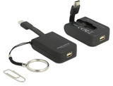Delock USB Type-C™ Adapter zu mini DisplayPort (DP Alt Mode) 4K 60 Hz - Schlüsselanhänger