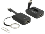 Delock USB Type-C™ Adapter zu HDMI (DP Alt Mode) 4K 30 Hz - Schlüsselanhänger