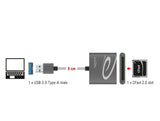 Delock USB 3.0 Card Reader für CFast 2.0 Speicherkarten