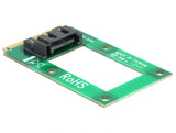 Delock Konverter mSATA full size > 1 x SATA 7 Pin Buchse