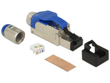 Delock RJ45 Stecker feldkonfektionierbar Cat.8.1 Metall