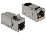 Delock Keystone Modul RJ45 Buchse > RJ45 Buchse Cat.6 90°