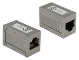 Delock Adapter RJ45 Buchse > RJ45 Buchse Cat.5e STP