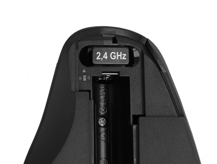 Delock Ergonomische USB Maus - kabellos
