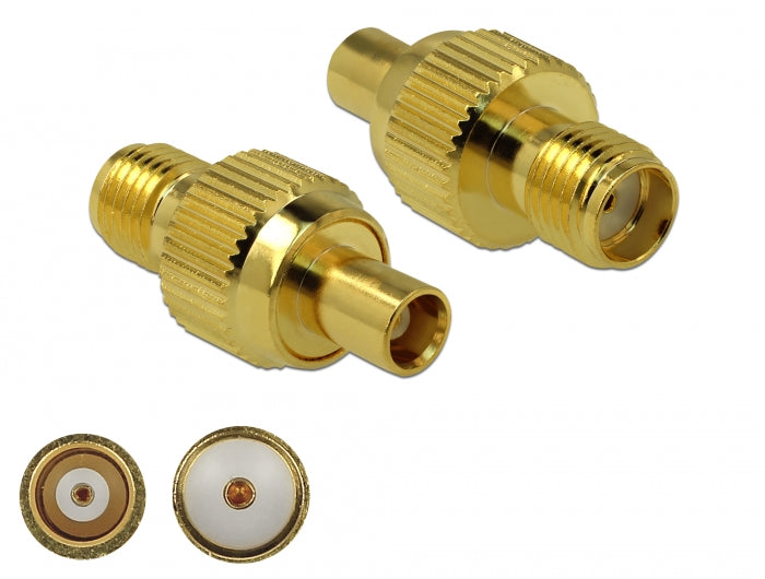 Delock Adapter SMA Buchse zu MCX Buchse 3 GHz