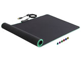 Delock USB Mauspad 920 x 303 x 3 mm mit RGB Beleuchtung