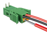 Delock Terminalblock Set für Platine 2 Pin 3,81 mm Rastermaß horizontal