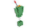 Delock Terminalblock Set für Platine 2 Pin 3,81 mm Rastermaß vertikal