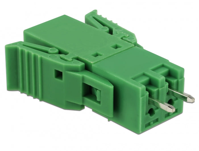 Delock Terminalblock Set für Platine 2 Pin 3,81 mm Rastermaß vertikal