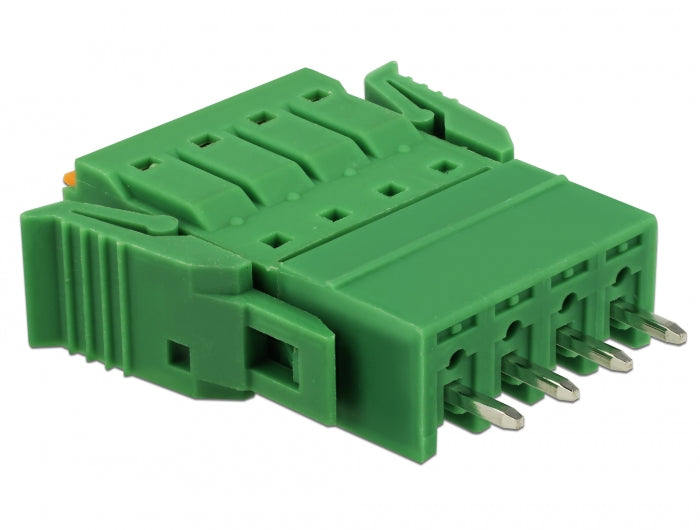 Delock Terminalblock Set für Platine 4 Pin 3,81 mm Rastermaß vertikal