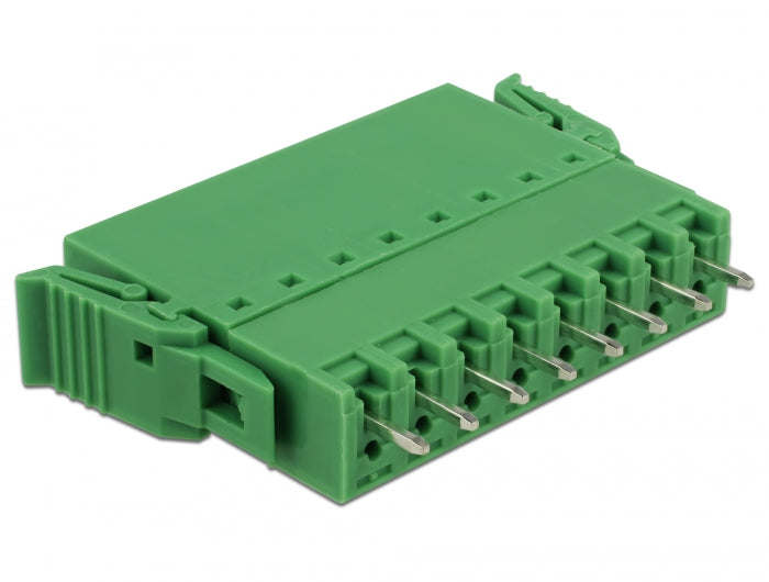 Delock Terminalblock Set für Platine 8 Pin 3,81 mm Rastermaß vertikal