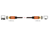 Delock High Speed HDMI Kabel 48 Gbps 8K 60 Hz 1,5 m