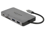 Delock USB Type-C™ Dockingstation 4K - HDMI / VGA / USB 3.1 / SD / LAN / PD 3.0