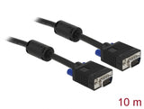 Delock Kabel SVGA 10 m Stecker zu Stecker