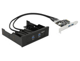 Delock Front Panel 3.5″ / 5.25″ 2 x USB 5 Gbps + PCI Express Card 2 x USB 5 Gbps