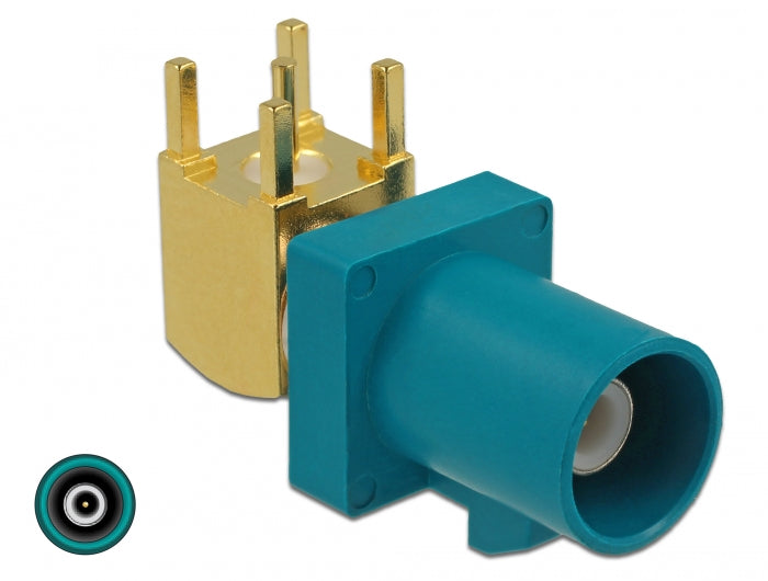 Delock FAKRA Z Stecker 90° PCB