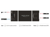 Delock TOSLINK Switch 2 x TOSLINK in zu 1 x TOSLINK out