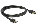 Delock Ultra High Speed HDMI Kabel 48 Gbps 8K 60 Hz schwarz 1 m zertifiziert