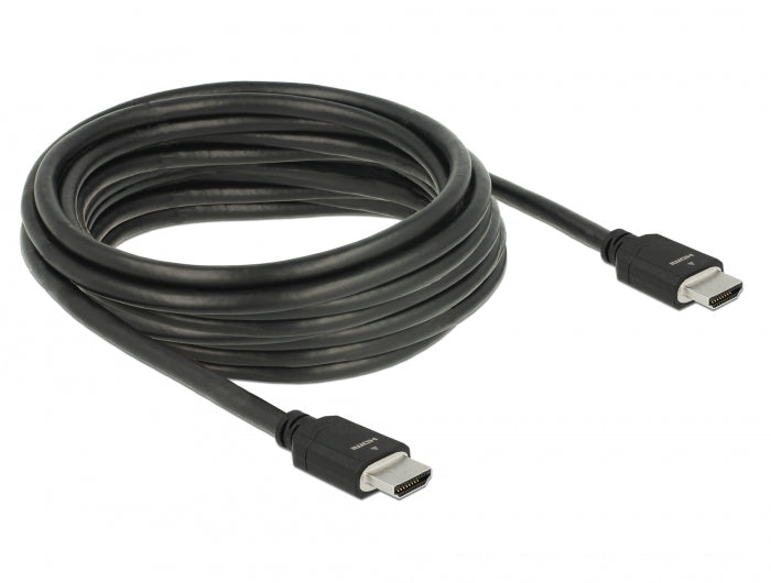 Delock Ultra High Speed HDMI Kabel 48 Gbps 8K 60 Hz schwarz 5 m zertifiziert