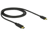 Delock Kabel USB Type-C™ 2.0 Stecker > USB 2.0 Typ Micro-B Stecker 2,0 m schwarz