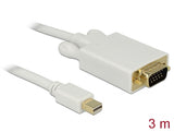 Delock Mini DisplayPort zu VGA Kabel 3 m