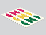 Delock Kabelmarker Clip Set 4 Stück