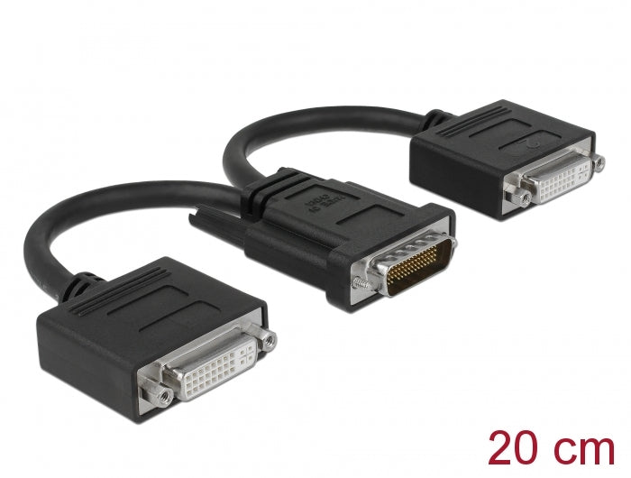 Delock Adapter DMS-59 Stecker > 2 x DVI 24+5 Buchse 20 cm