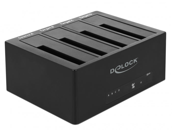 Delock USB 5 Gbps Dockingstation für 4 x SATA HDD / SSD mit Klon Funktion