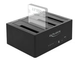 Delock USB 5 Gbps Dockingstation für 4 x SATA HDD / SSD mit Klon Funktion