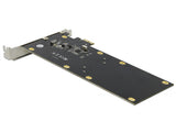 Delock PCI Express x1 Karte für 2 x SATA HDD / SSD