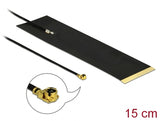 Delock LTE Antenne I-PEX Inc., MHF® I Stecker 1,9 - 3,9 dBi 1.13 15 cm FPC intern Klebemontage