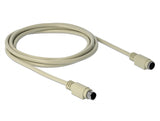 Delock PS/2 Verlängerungskabel 1,8 m