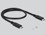 Delock Externes Gehäuse für M.2 NVMe PCIe SSD mit SuperSpeed USB 10 Gbps (USB 3.1 Gen 2) USB Type-C™ Buchse
