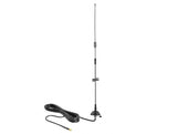 Delock LTE Antenne SMA Stecker 5 - 7 dBi omnidirektional starr mit Montagefuß und Anschlusskabel RG-58 3 m outdoor schwarz