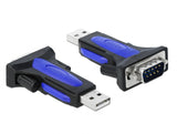 Delock Adapter USB 2.0 Typ-A zu 1 x Seriell RS-485 DB9