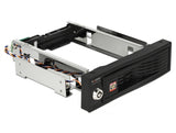 Delock 5.25″ Wechselrahmen für 1 x 3.5″ SATA HDD