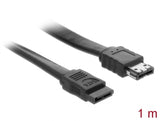 Delock Kabel SATA 3 Gb/s Buchse > eSATA Buchse 1 m schwarz