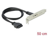 Delock USB 5 Gbps Slotblech mit 1 x USB Type-C™ Port