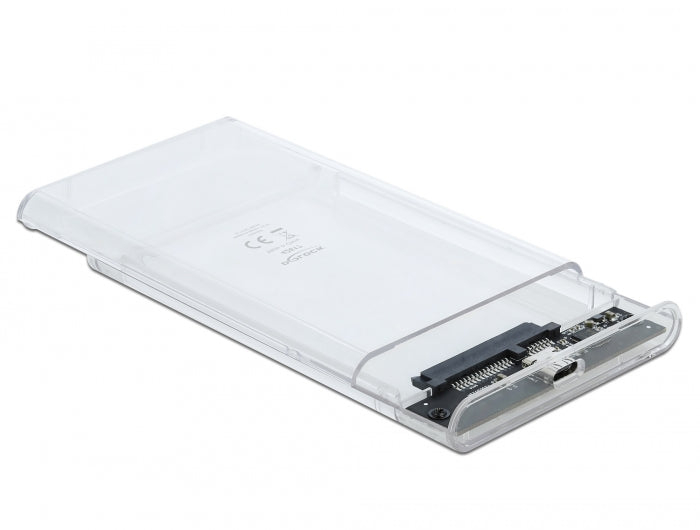 Delock Externes Gehäuse für 2.5″ SATA HDD / SSD mit SuperSpeed USB 10 Gbps (USB 3.1 Gen 2)