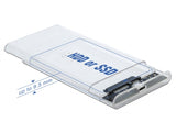Delock Externes Gehäuse für 2.5″ SATA HDD / SSD mit SuperSpeed USB 10 Gbps (USB 3.1 Gen 2)