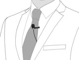 Delock Krawatten Lavalier Mikrofon Omnidirektional mit Clip 3,5 mm Klinkenstecker 3 Pin + Adapterkabel für Smartphone und Tablet