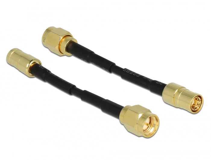 Delock Antennenkabel SMA Stecker > SMB Stecker 70 mm