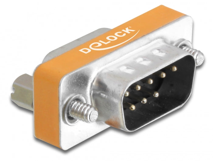 Delock D-Sub 9 Pin Stecker > D-Sub 9 Pin Buchse Nullmodem